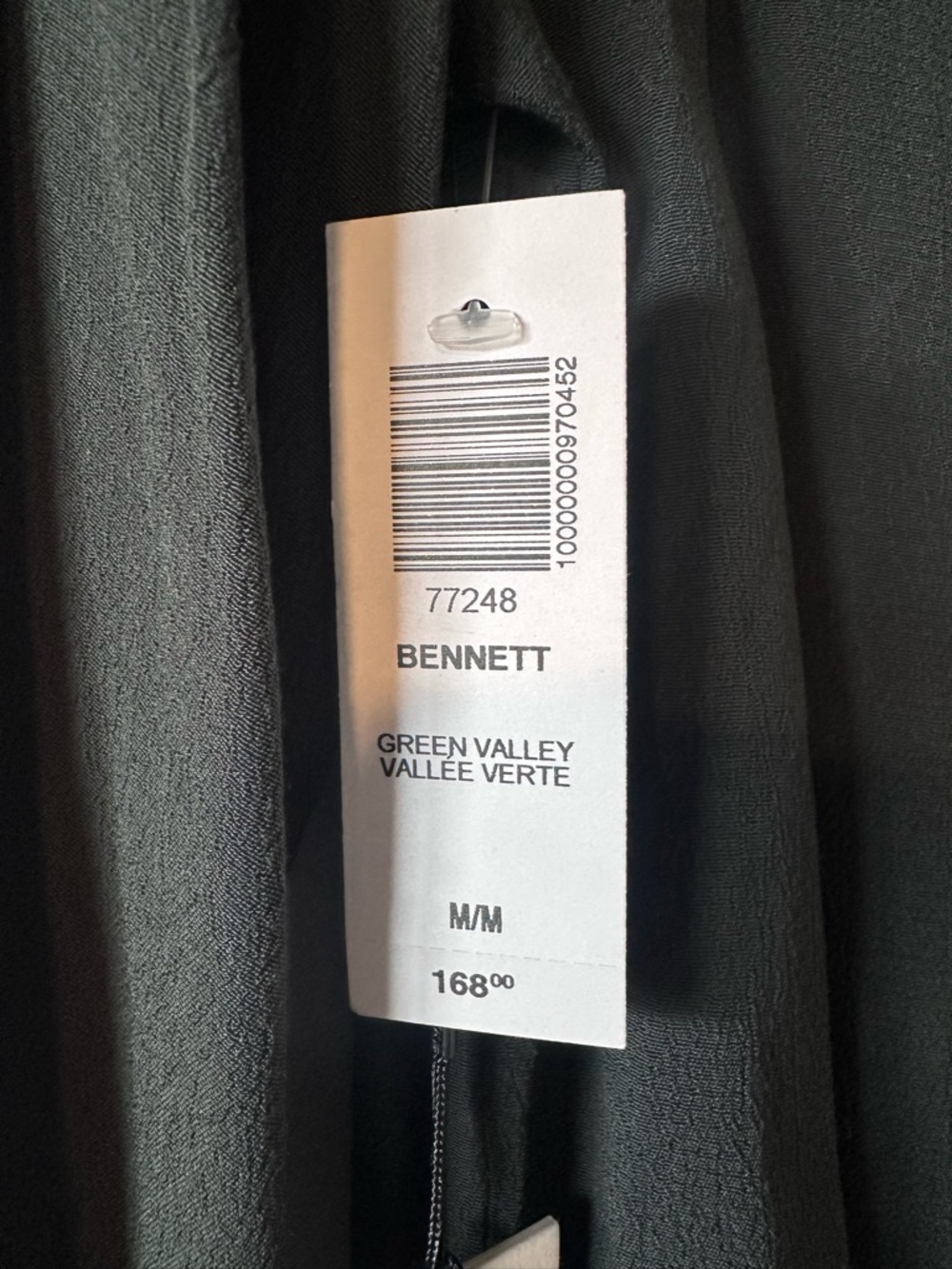 Babaton Bennet Dress in Green Valley, Size M - Picture 3 of 7
